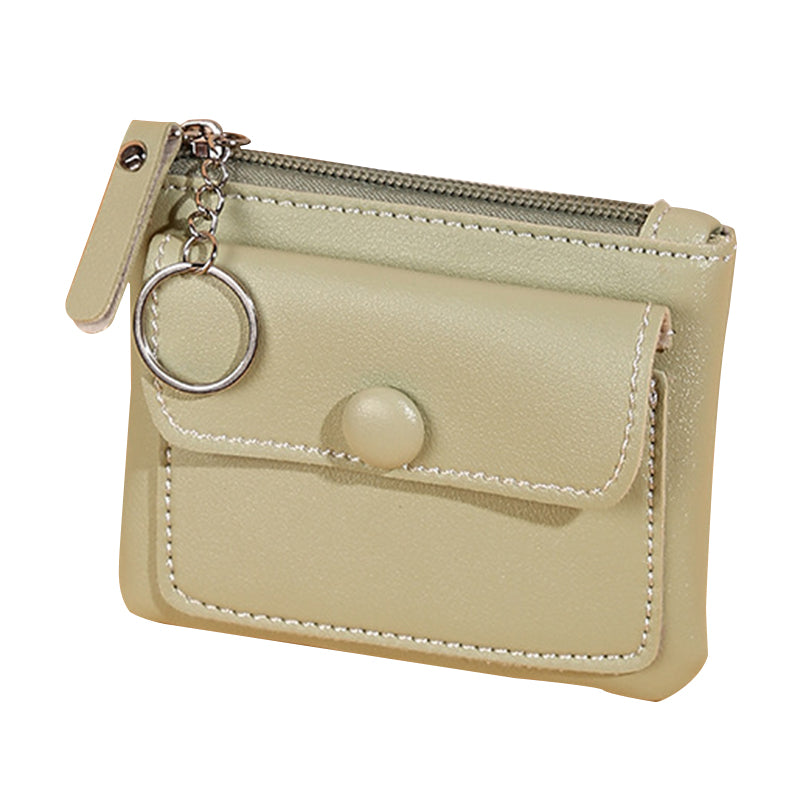 56 Women's Wallet PU Leather Coin Purse Zipper Compact Size Pouch Change Card Key Storage Bag 56 Women's Wallet PU Leather Coin Purse Zipper Compact Size Pouch Change Card Key Storage Bag